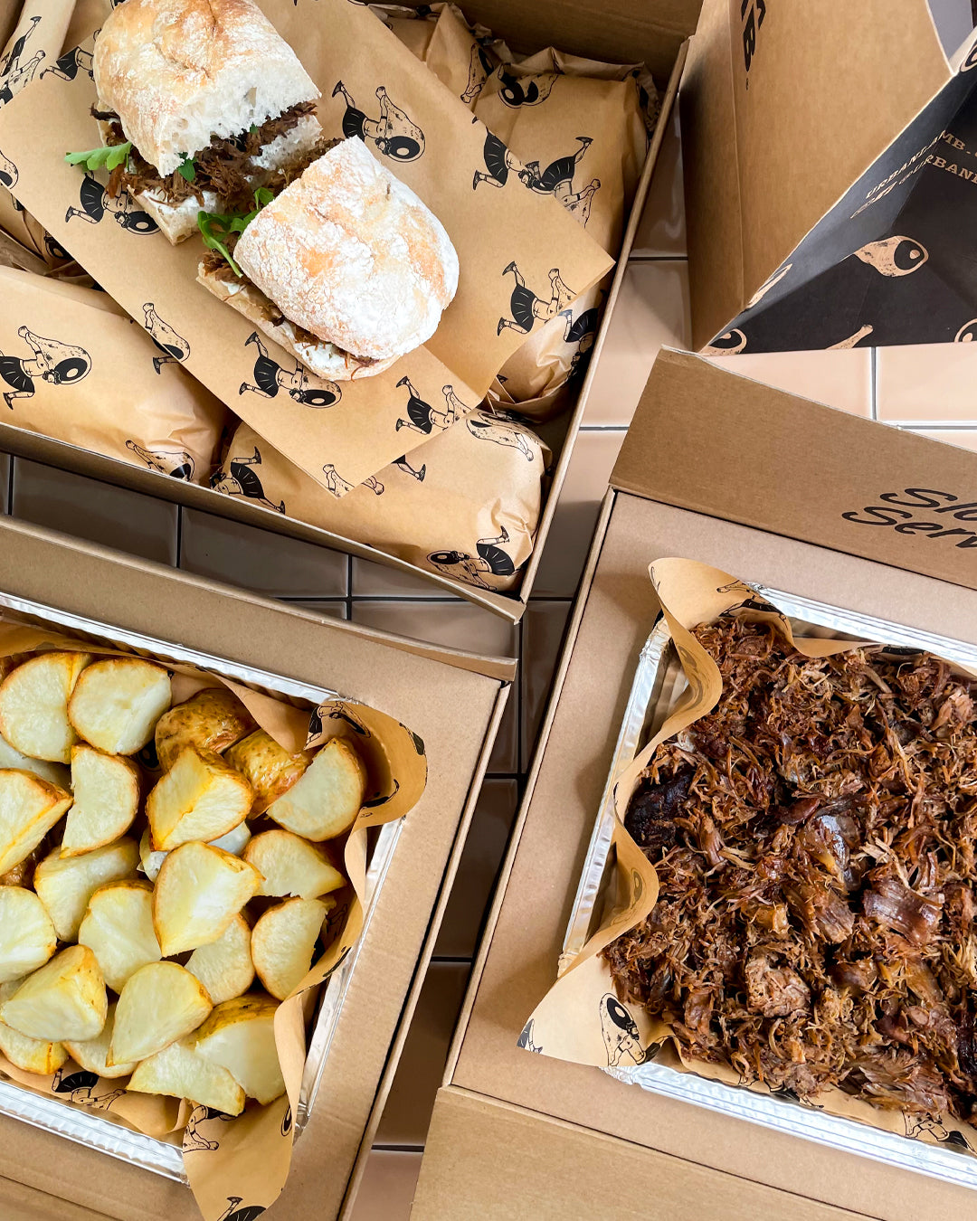 Catering boxes